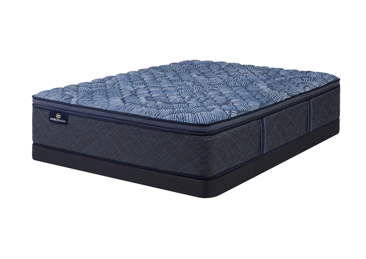 Photo of Serta Perfect Sleeper Cobalt Calm Firm Pillowtop mattress.