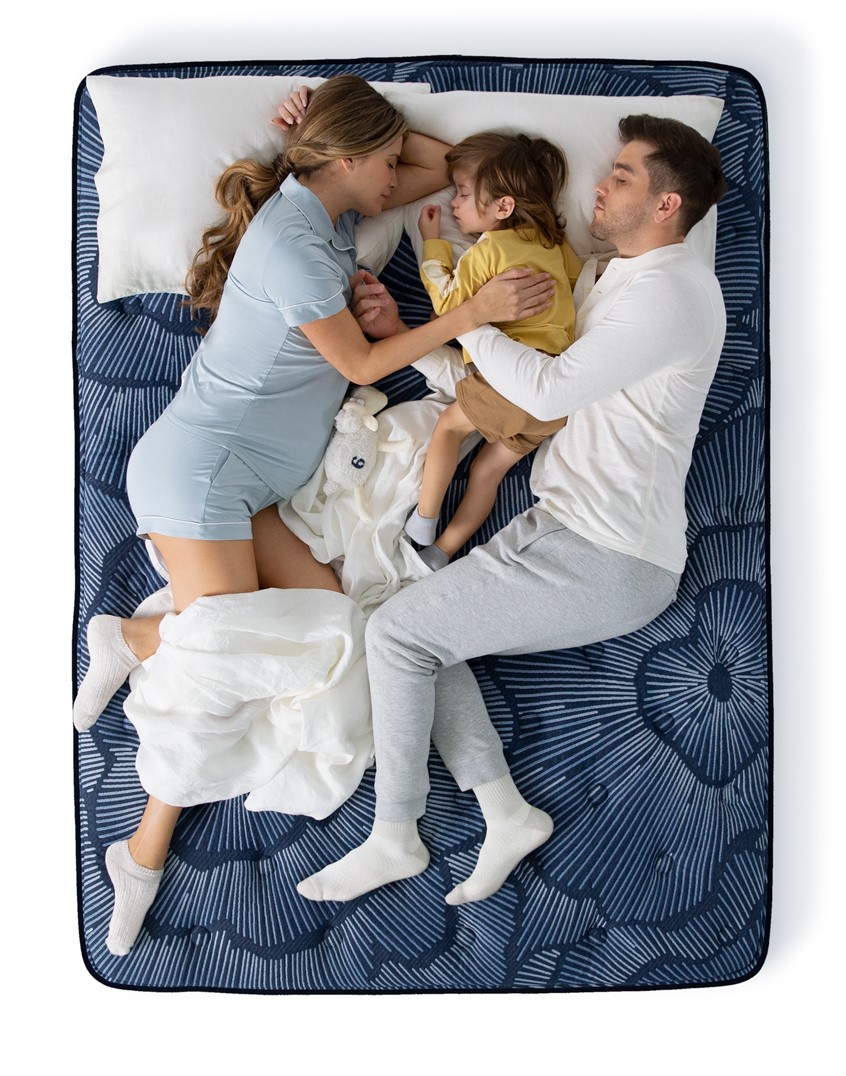 Photo of Serta Perfect Sleeper Cobalt Calm Plush Pillowtop mattress.
