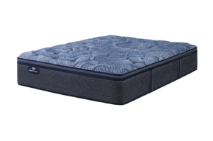 Photo of Serta Perfect Sleeper Cobalt Calm Plush Pillowtop mattress.