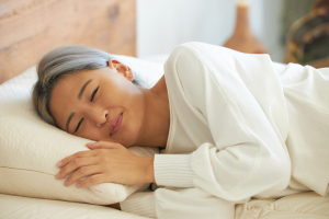 Avocado Green Pillow: Adjustable Organic Bed Pillow Queen