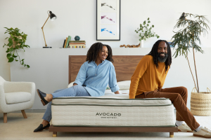 Avocado Green Mattress Plush Pillow Top
